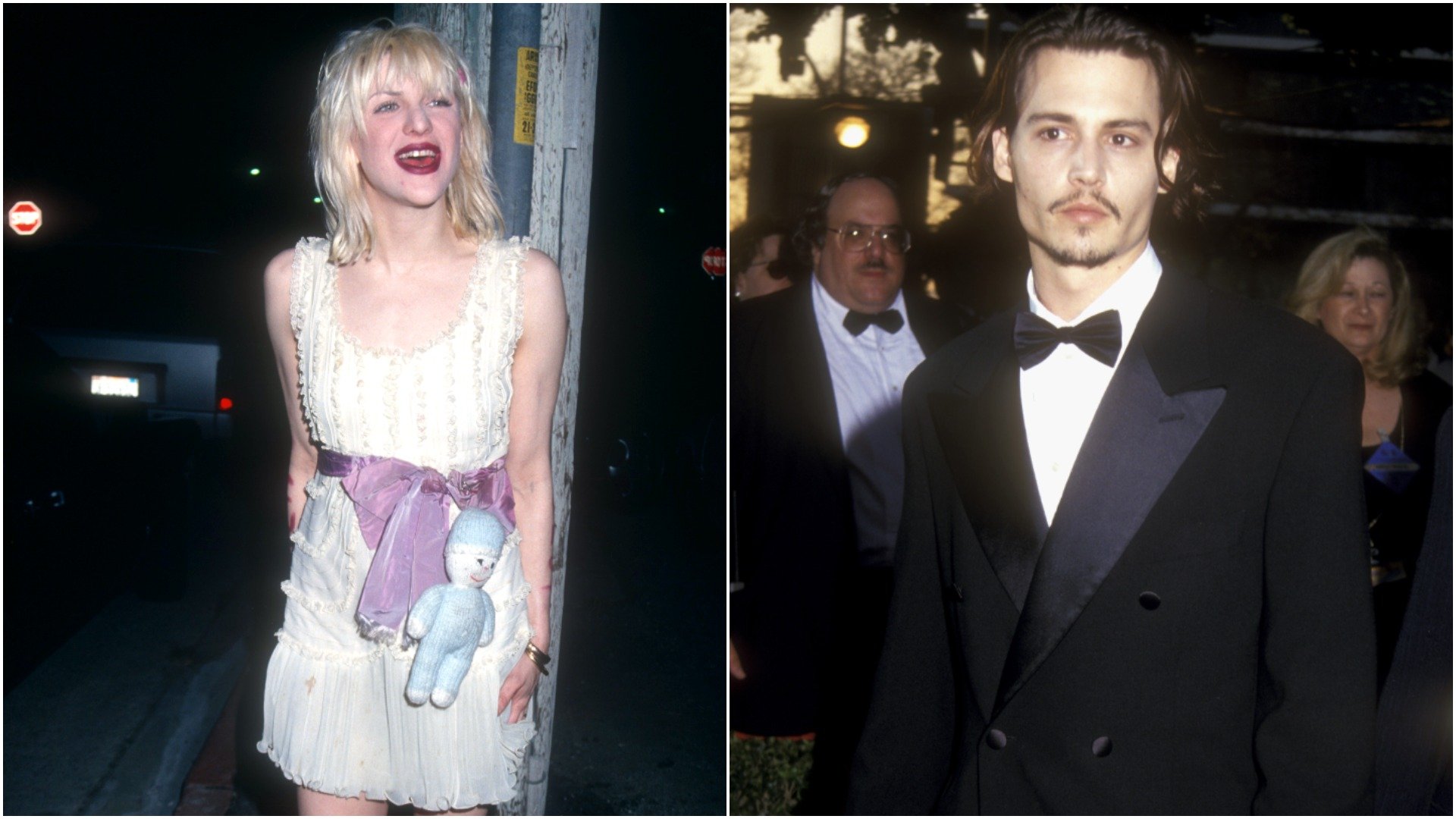 Courtney Love attended a premiere in 1994. At another event, Johnny Depp attended a 1994 premiere. 