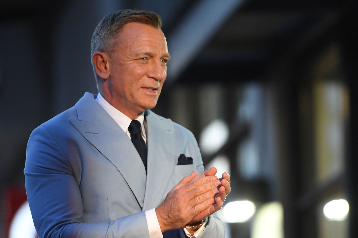 Daniel Craig claps during his Hollywood Walk of Fame ceremony in 2021, which came years after former 'James Bond' actor gave Craig advice on playing the role.