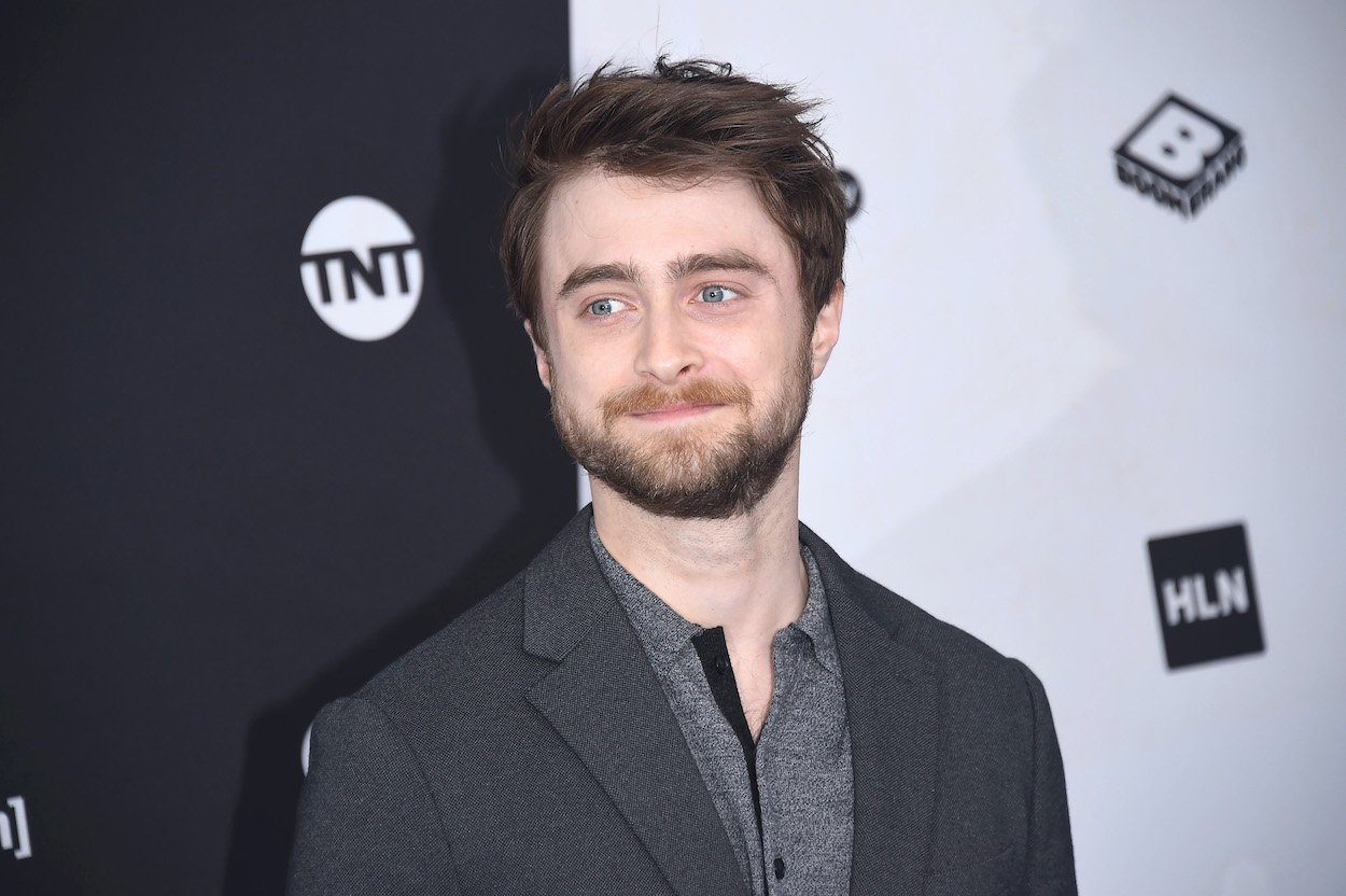 Daniel Radcliffe, who plays 'Weird Al' Yankovic in a 2022 biopic, attends the 2018 Turner Upfront event in New York City.