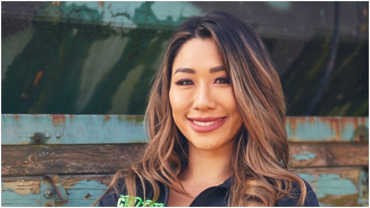 Dee Nguyen posing for 'The Challenge: Total Madness' cast photo