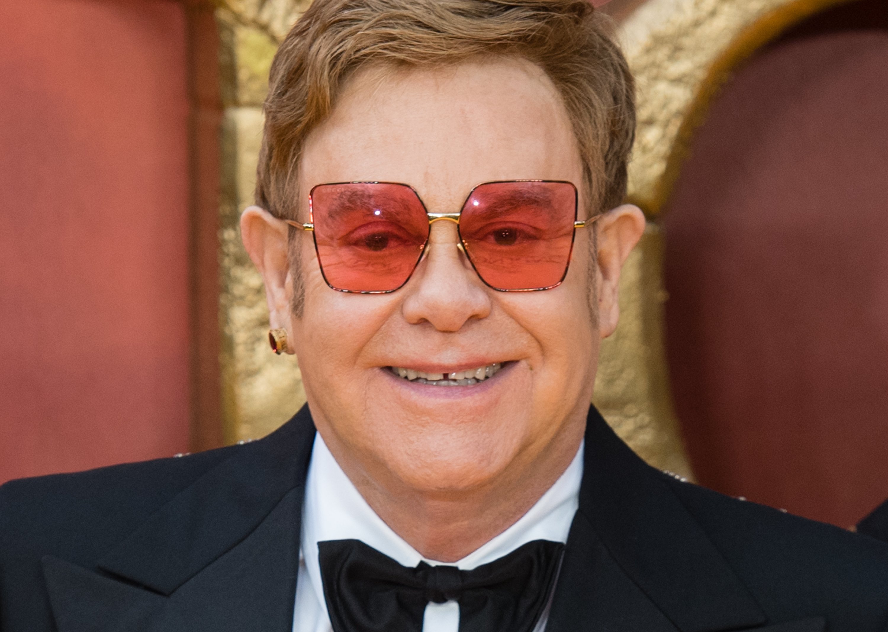 Elton John attends 'The Lion King' European Premiere