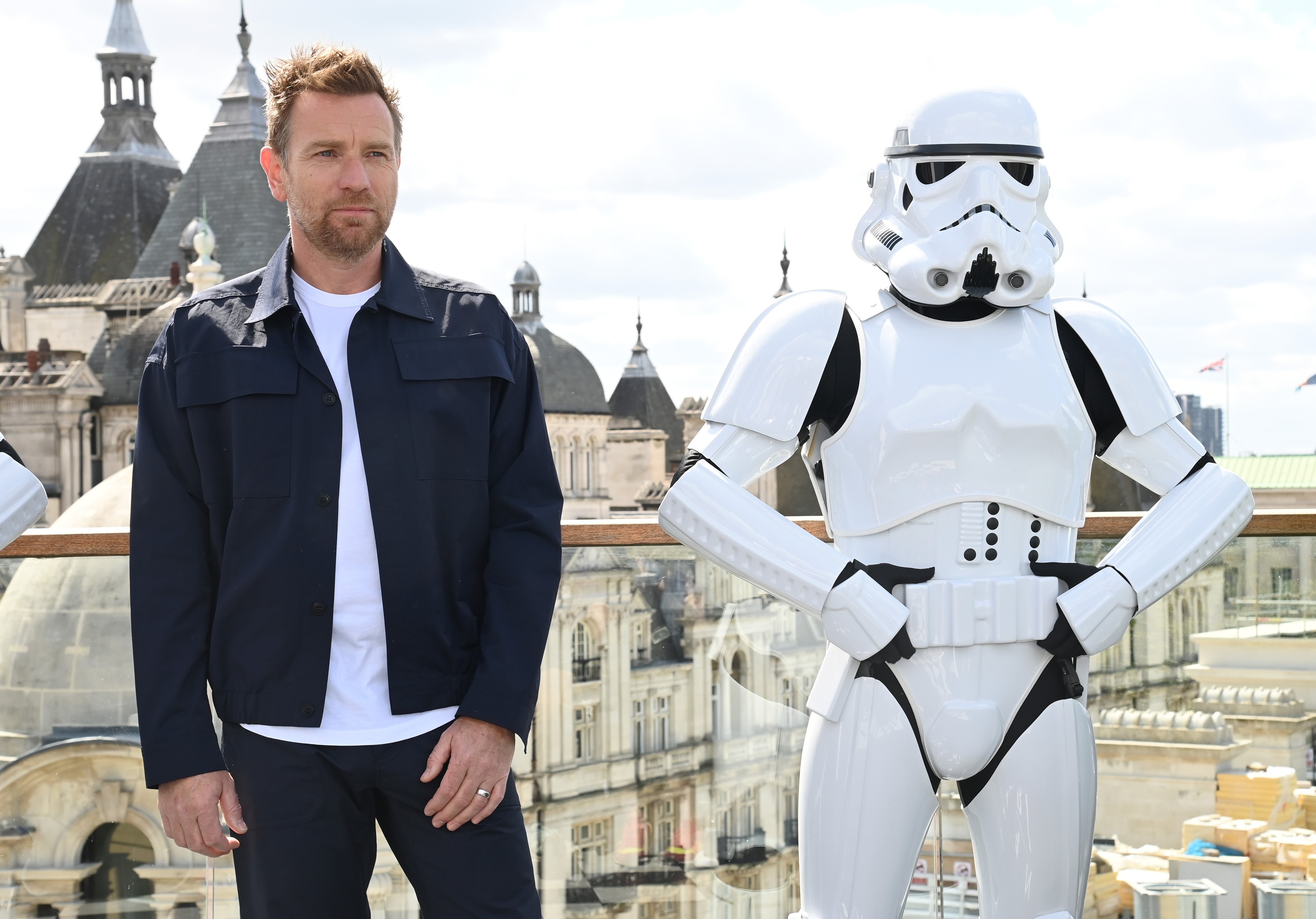 Star Wars actor Ewan McGregor attends a photocall for Obi-Wan Kenobi in London