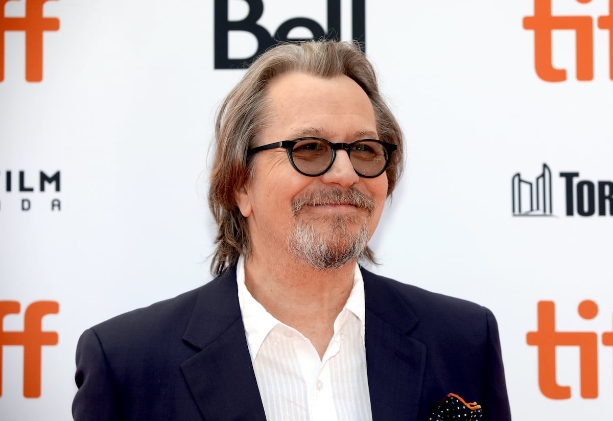 Gary Oldman smiling