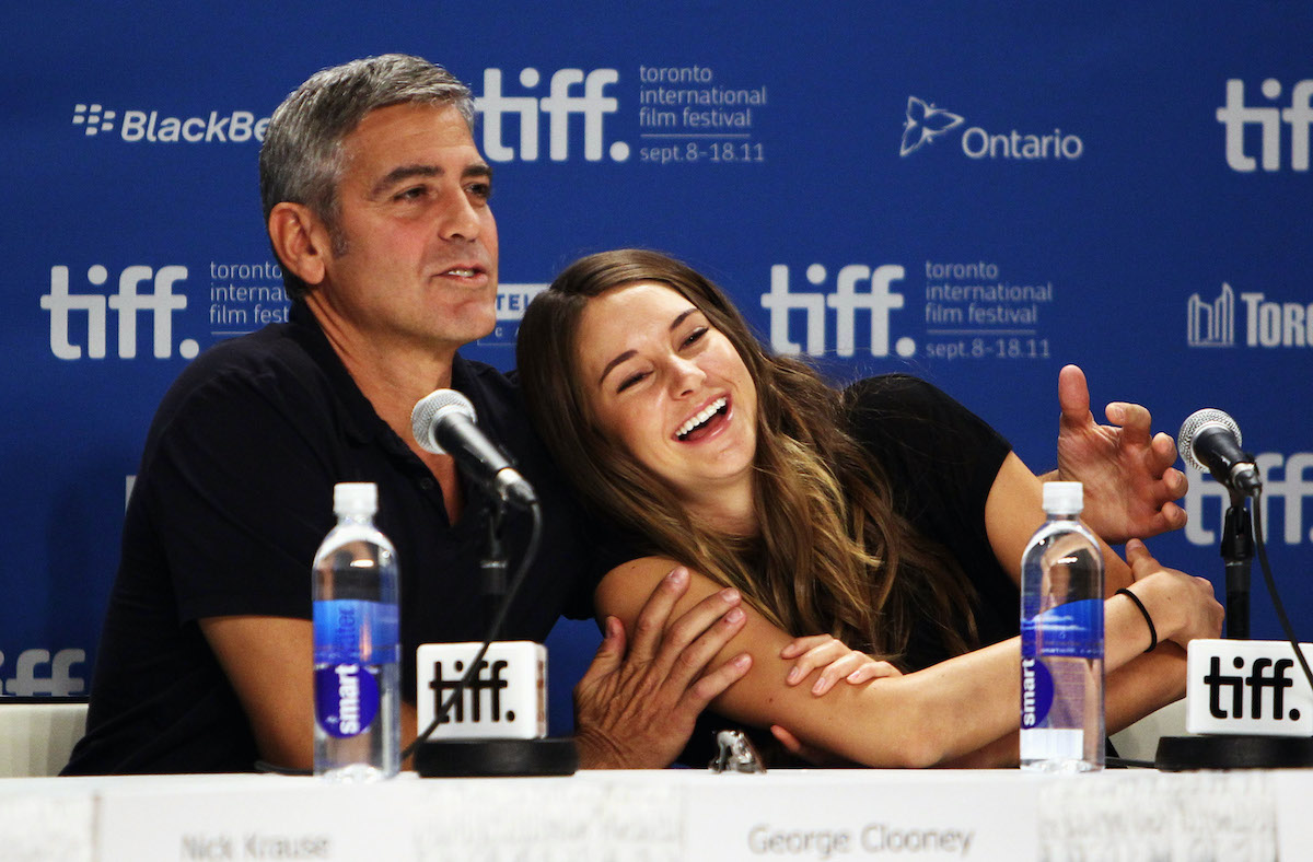 George Clooney and Shailene Woodley