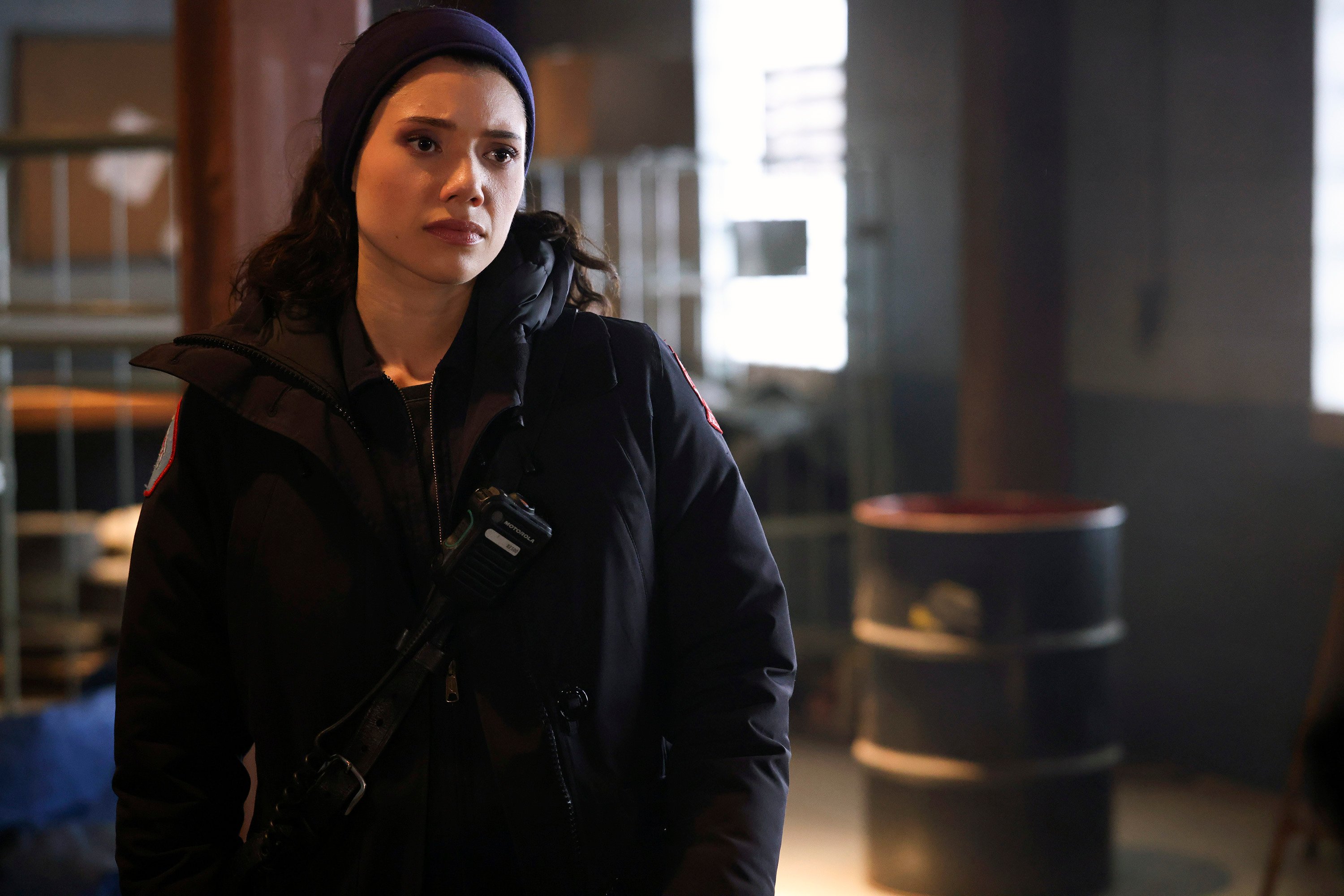 Hanako Greensmith as Violet Mikami on Chicago Fire.