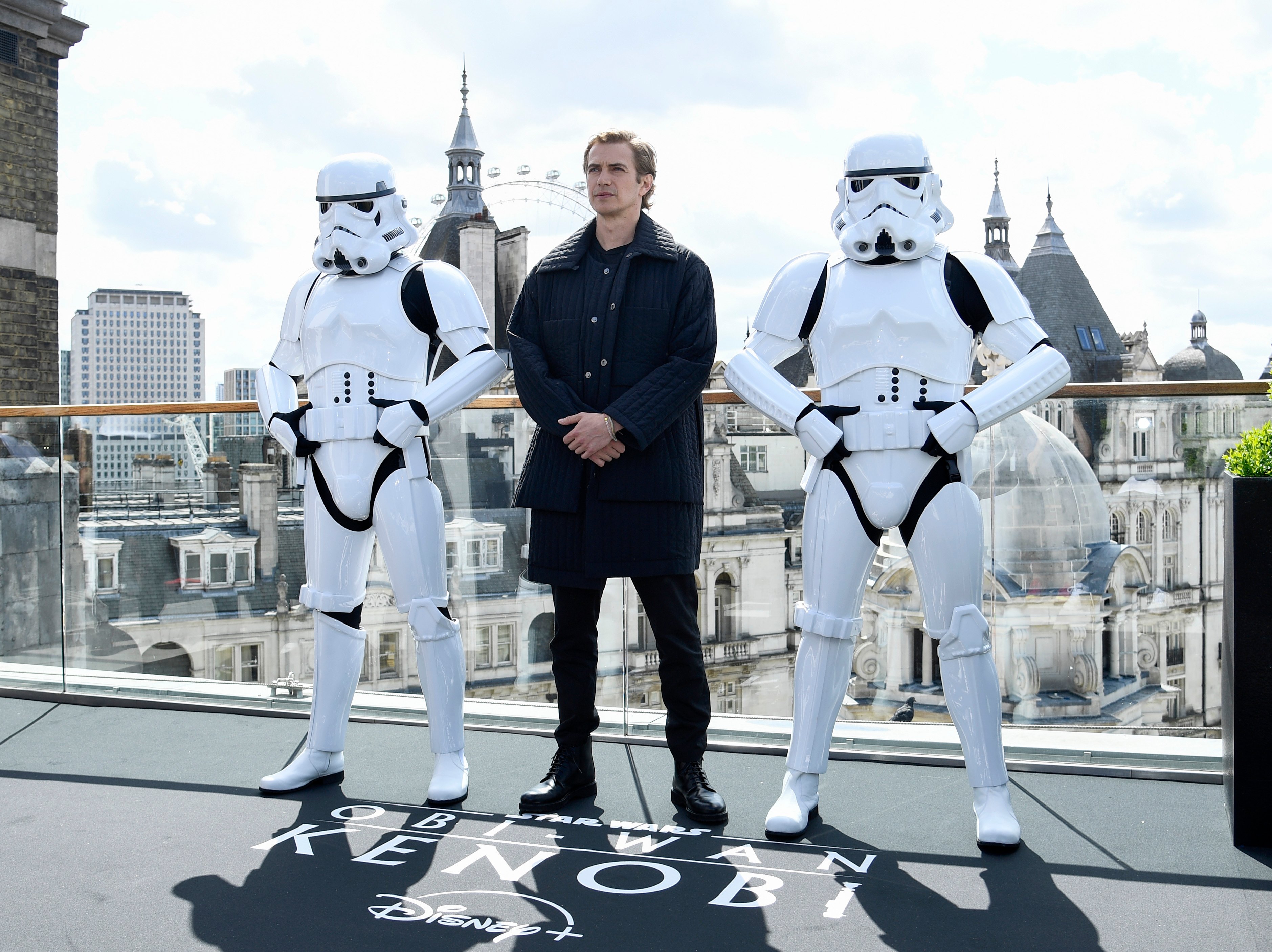 Star Wars actor Hayden Christensen, who plays Anakin Skywalker, attends a photocall for Obi-Wan Kenobi on Disney+