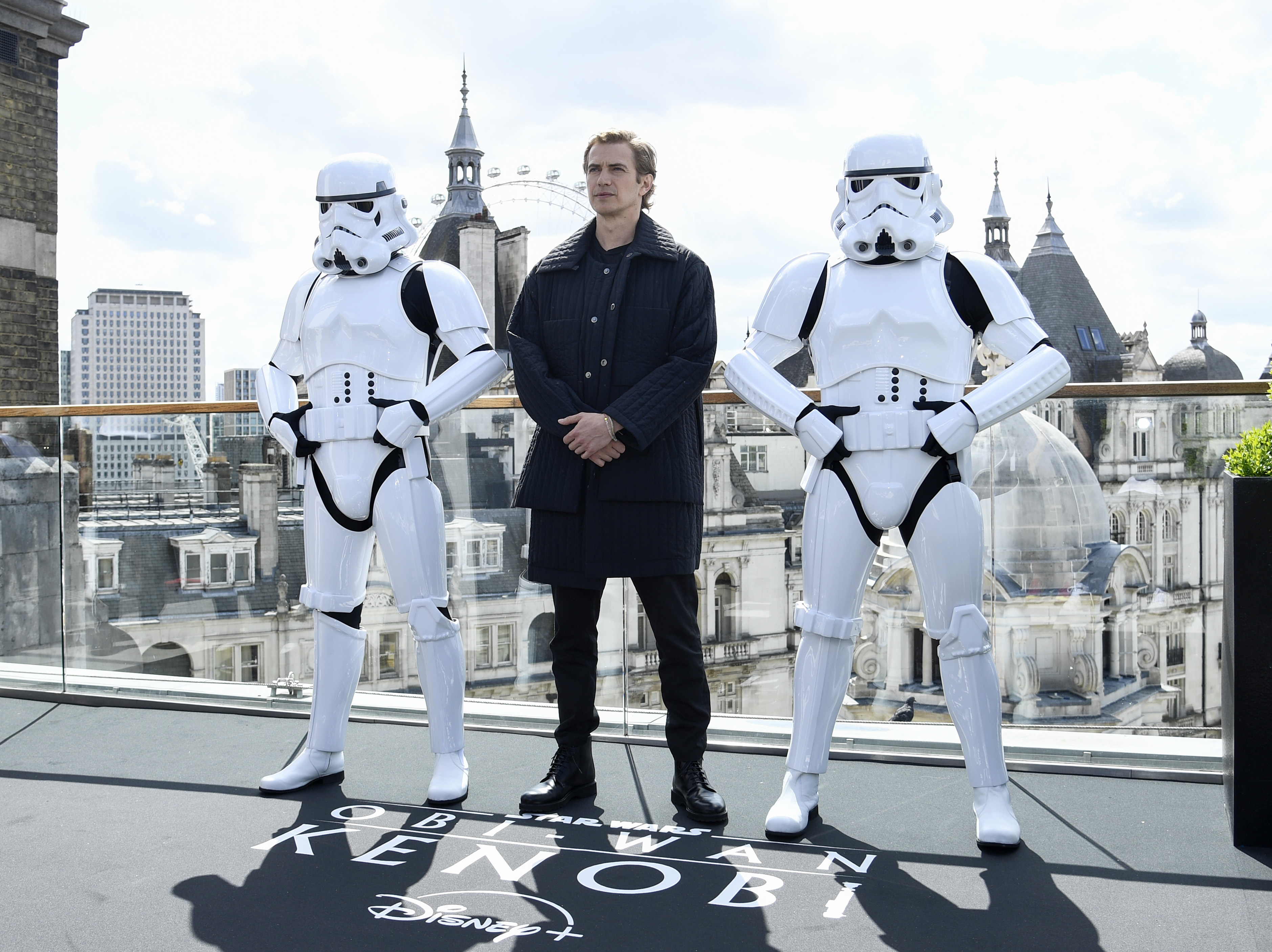 Star Wars actor Hayden Christensen, who plays Anakin Skywalker, attends a photocall for Obi-Wan Kenobi on Disney+