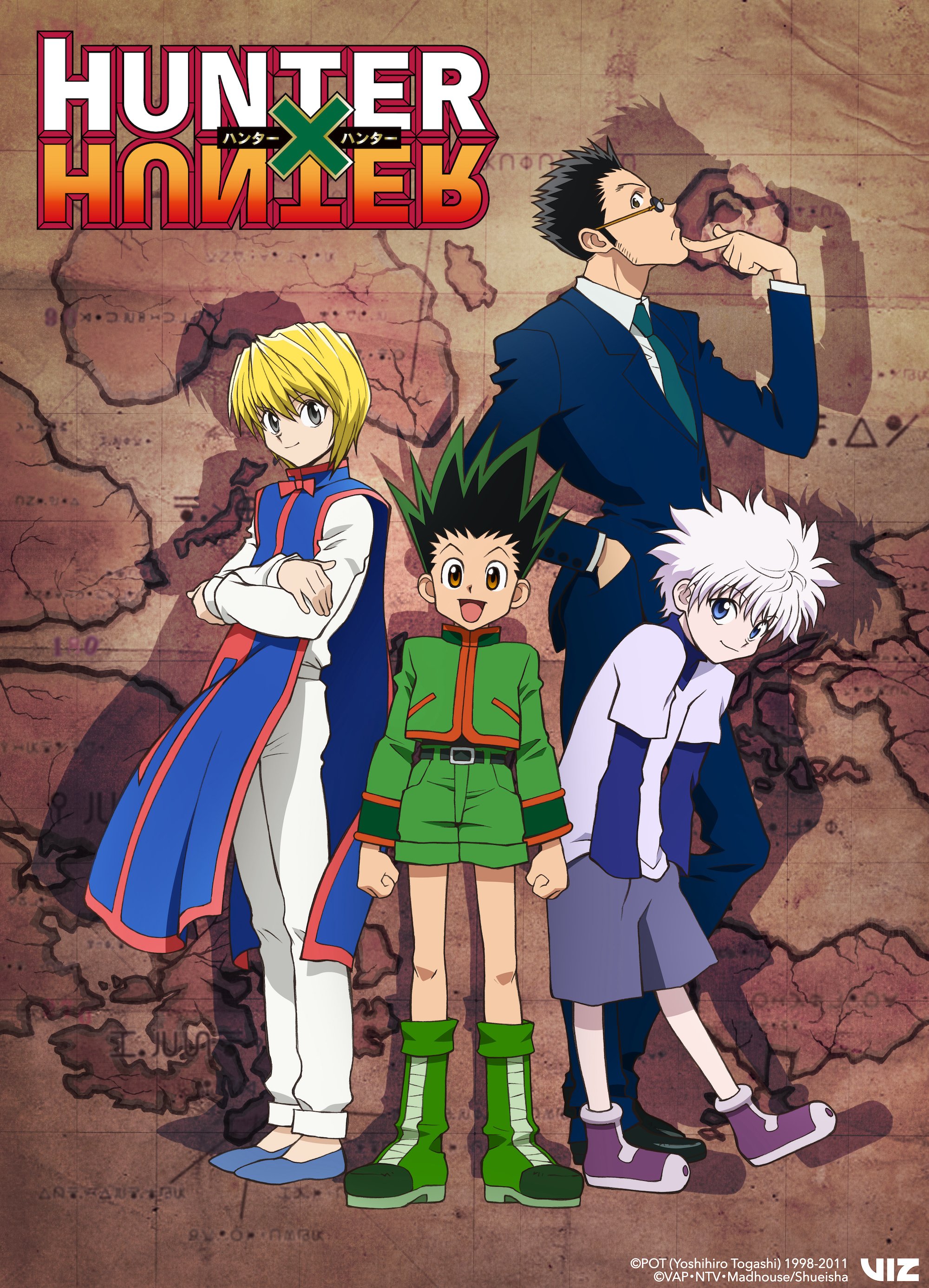 The key visual for Hunter x Hunter. Yoshiro Togashi's hit manga that has been in hiatus jail for the last four years, but he teased the Hunter X Hunter return on Twitter recently.