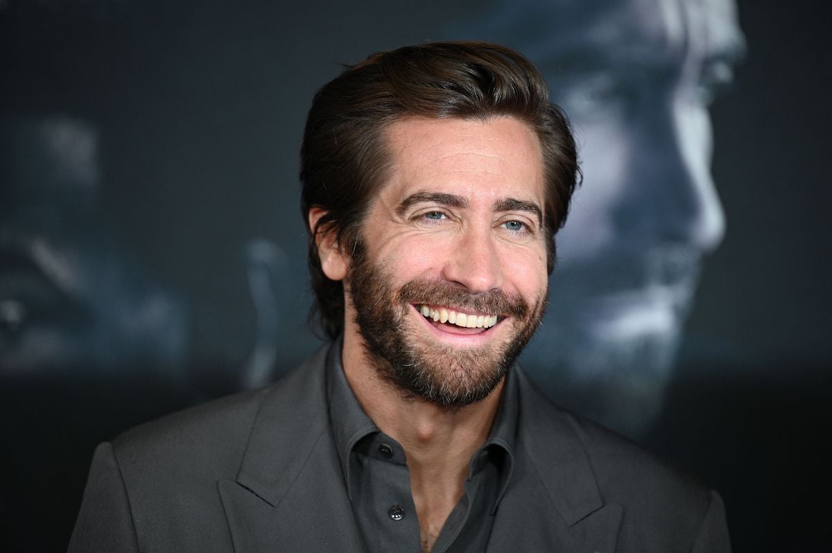 Jake Gyllenhaal smiles