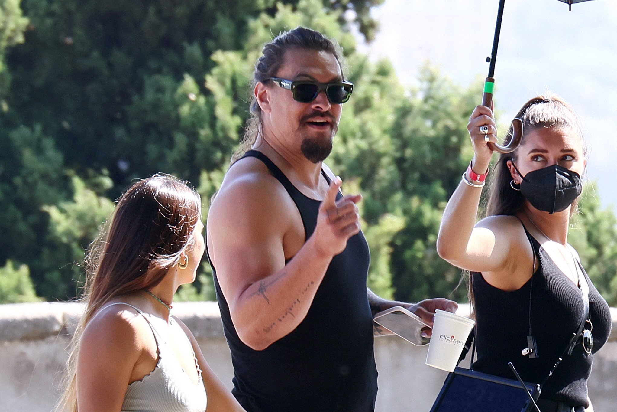 Jason Momoa is spotted filming 'Fast and Furious 10', which also stars Vin Diesel, in Rome