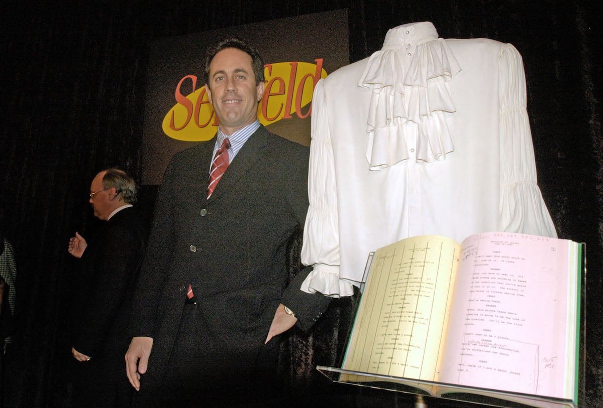 Jerry Seinfeld puffy shirt Smithsonian