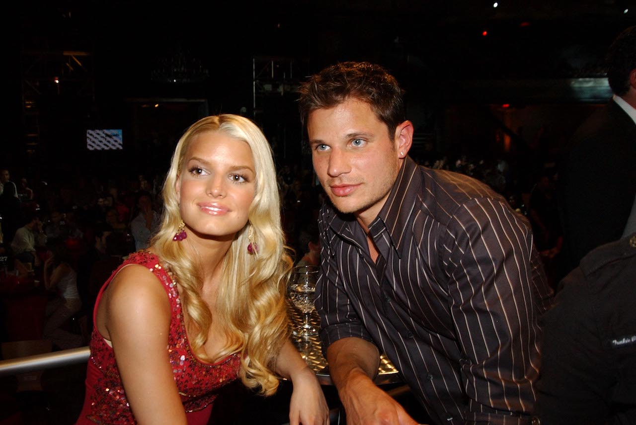 Jessica Simpson and Nick Lachey caught off guard; Simpson recently shared a memory from her time filming 'Newlyweds'