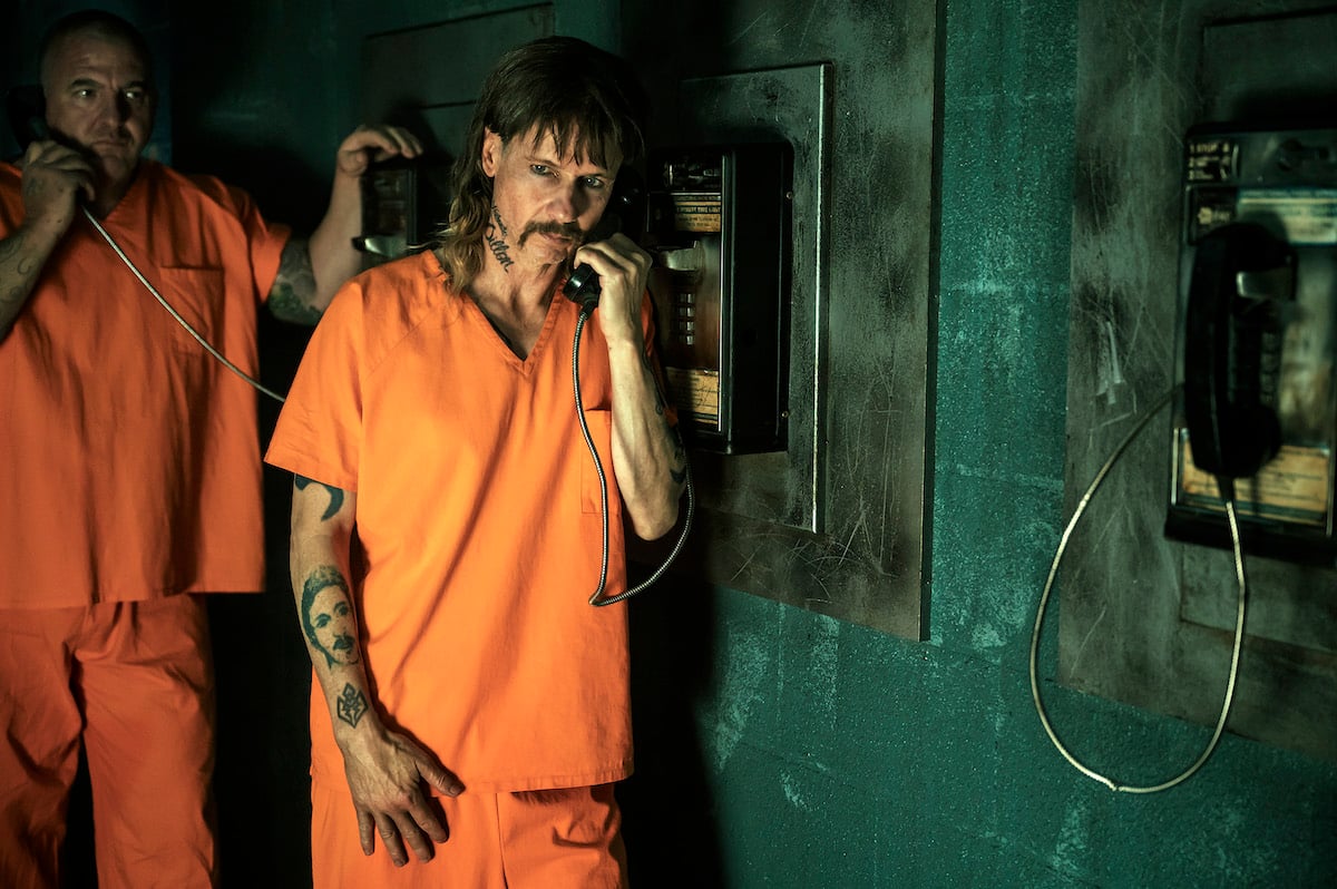 John Cameron Mitchell portrays Joe Exotic on Peacock's Joe vs. Carole