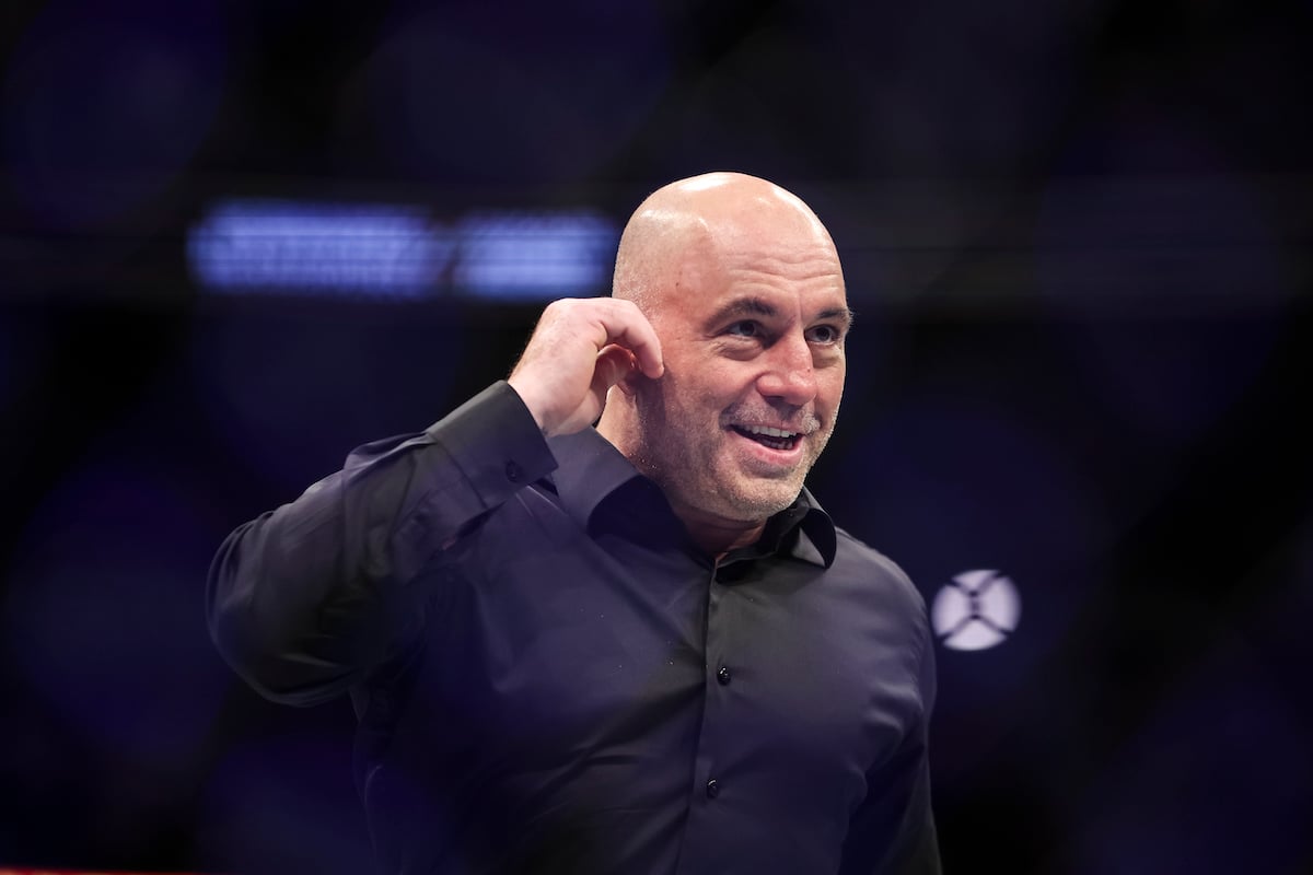 Joe Rogan smiling