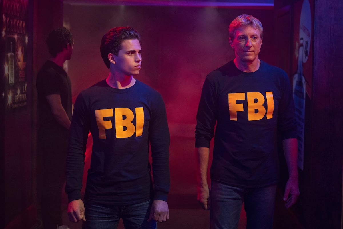 Johnny and Robby wear FBI shirts in 'Cobra Kai' Season 5