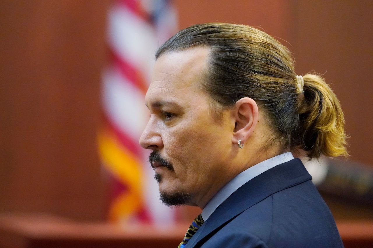 Johnny Depp was in court when a spectator was removed
