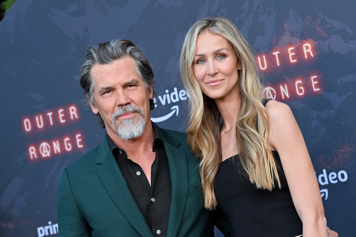 Josh Brolin and Kathryn Boyd Brolin attend the Los Angeles Premiere of Outer Range