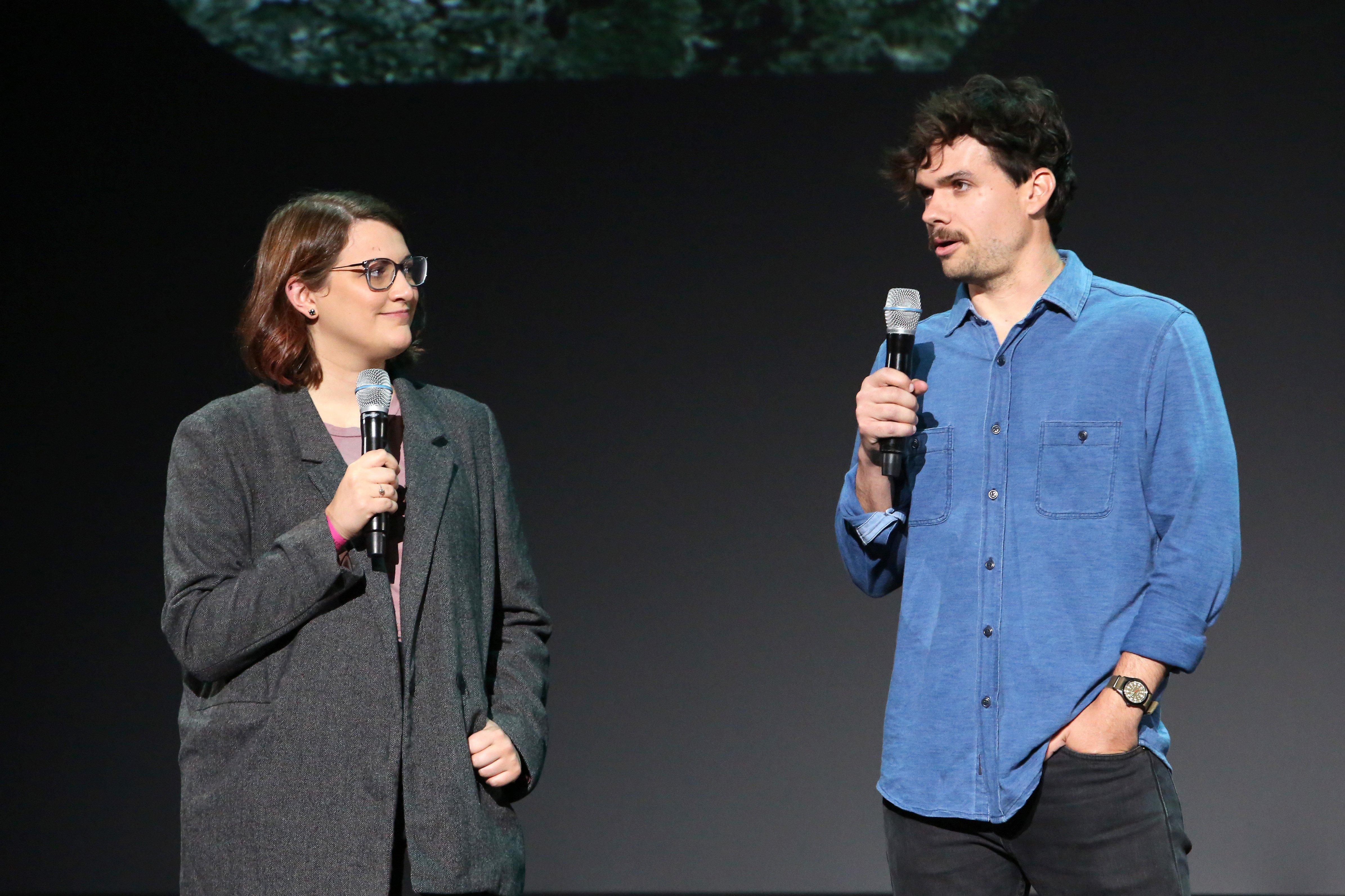 Director Kate Herron and Doctor Strange 2 writer Michael Waldron, who wrote the cameos in the Illuminati scene, discuss Loki at the 2019 D23 Expo