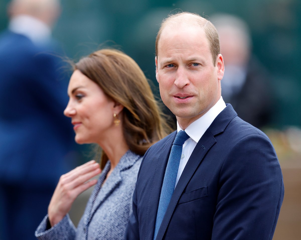 Kate Middleton and Prince William visit Manchester during which Prince William gives a speech on 'own grief'
