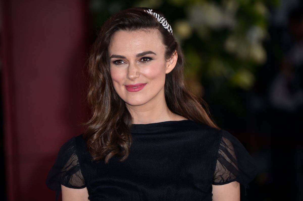 Keira Knightley smiling