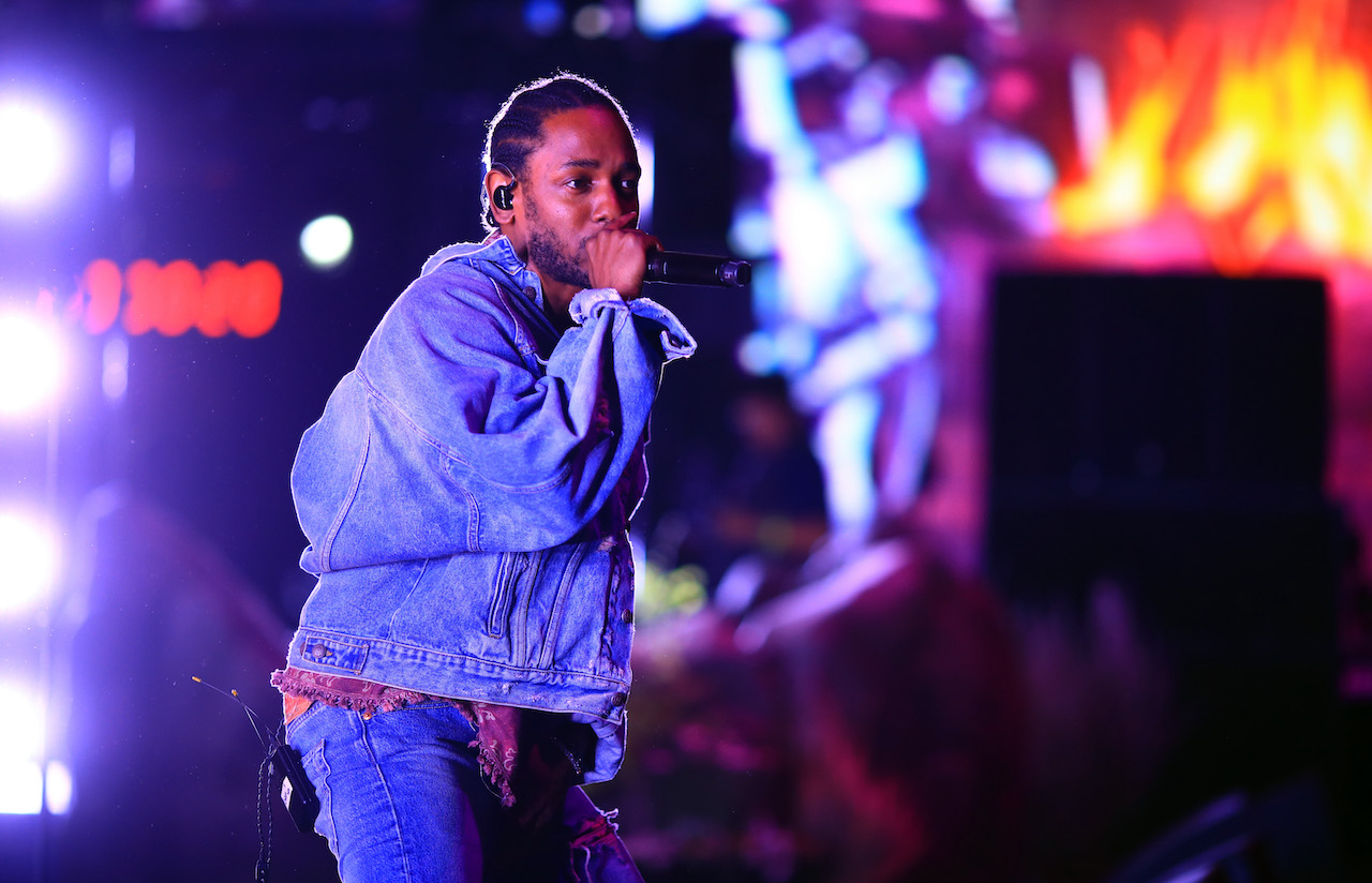 Kendrick Lamar performs during 2018 Coachella; Lamar recently paid tribute to Nipsey Hussle in a new music video