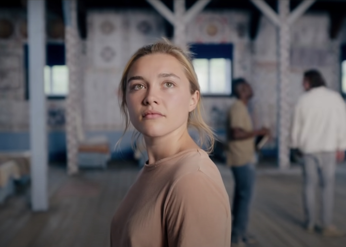 'Midsommar' star Florence Pugh acts in a scene