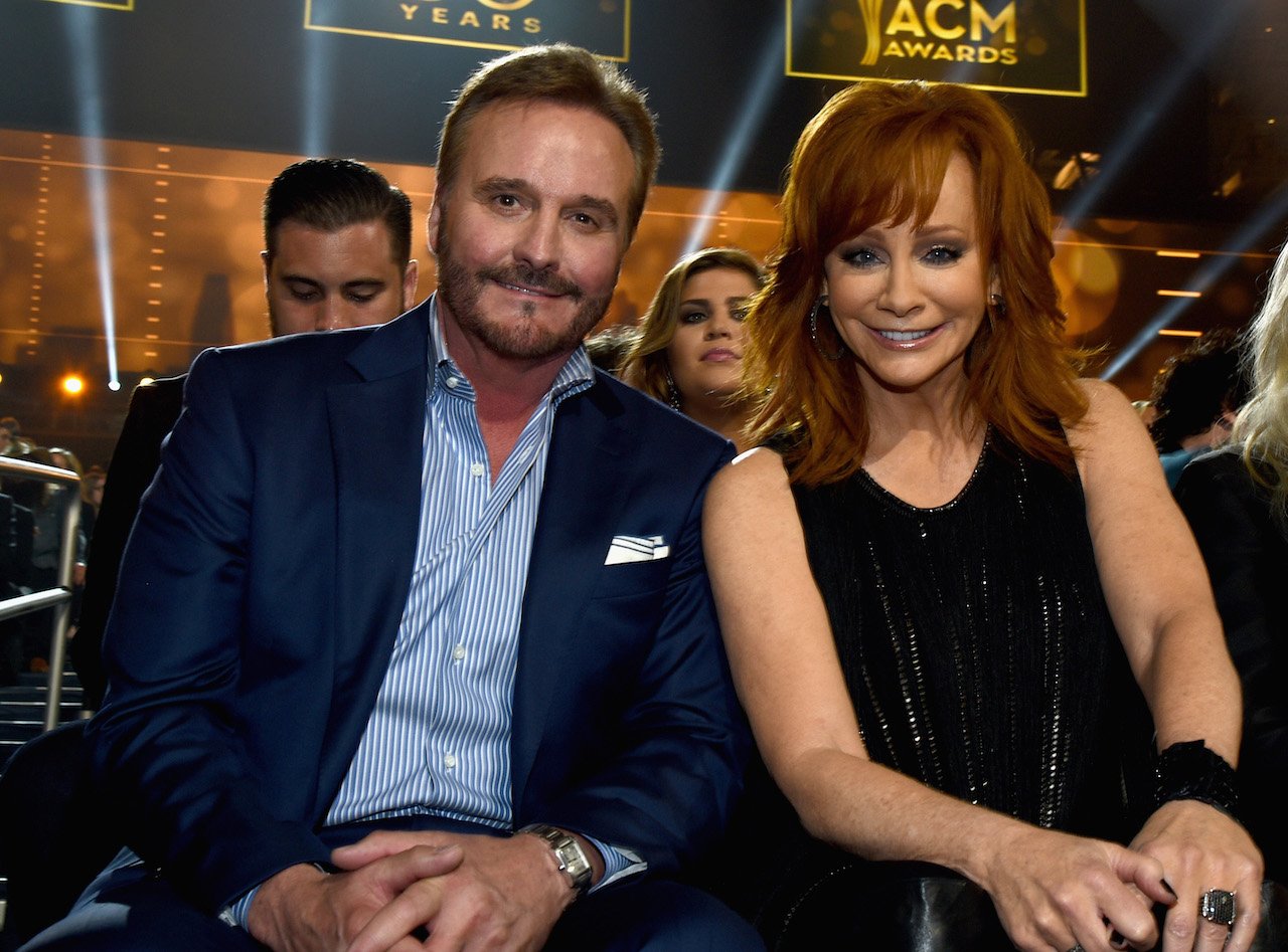 Narvel Blackstock and Reba McEntire long after he was in her band