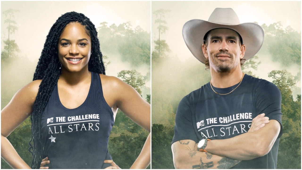 Nia Moore and Jordan Wiseley's cast photos for 'The Challenge: All Stars 3'