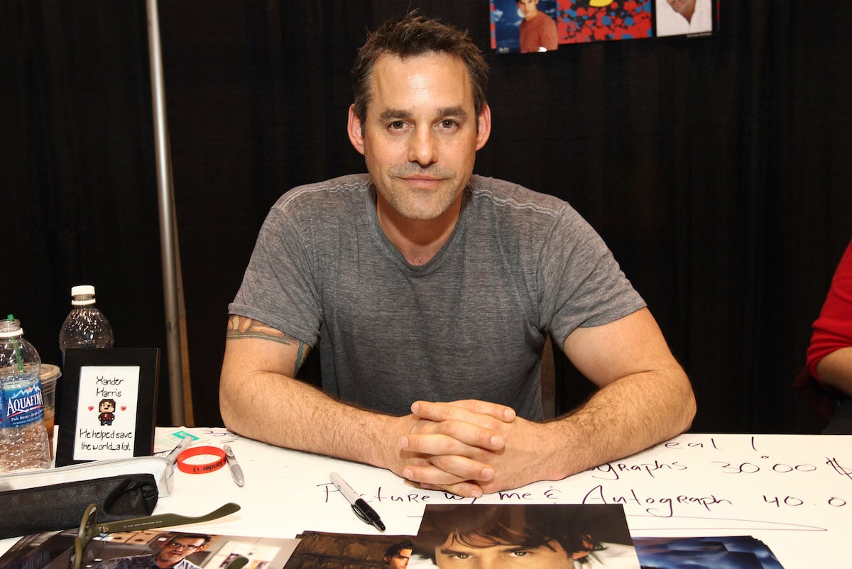 Nicholas Brendon smiling