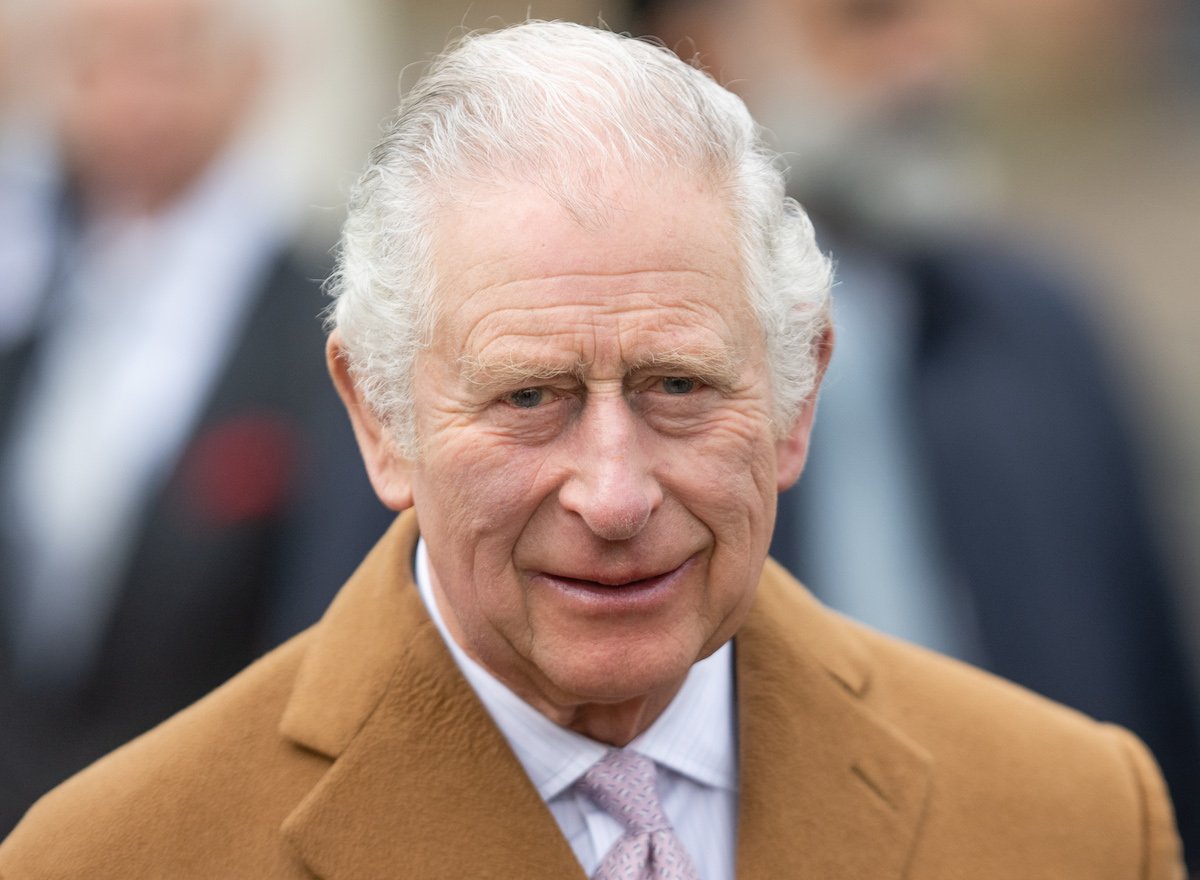 Prince Charles smiling