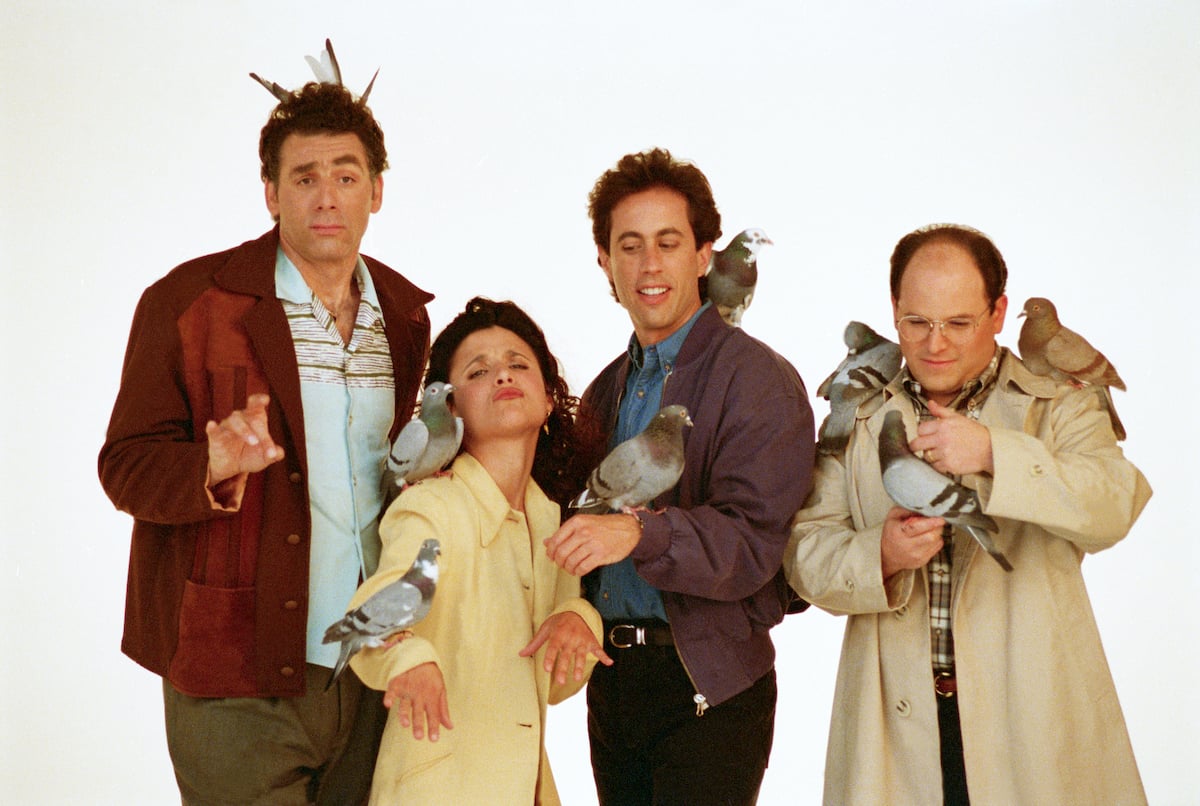 Seinfeld cast members, Jason Alexander, Jerry Seinfeld
