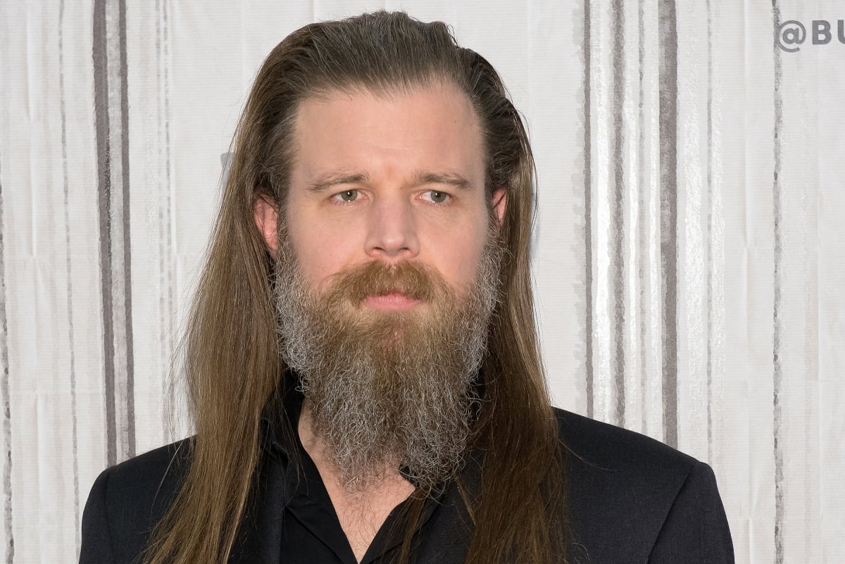 Ryan Hurst, who plays Opie in Sons of Anarchy. Hurst has long brown hair and a long beard. 