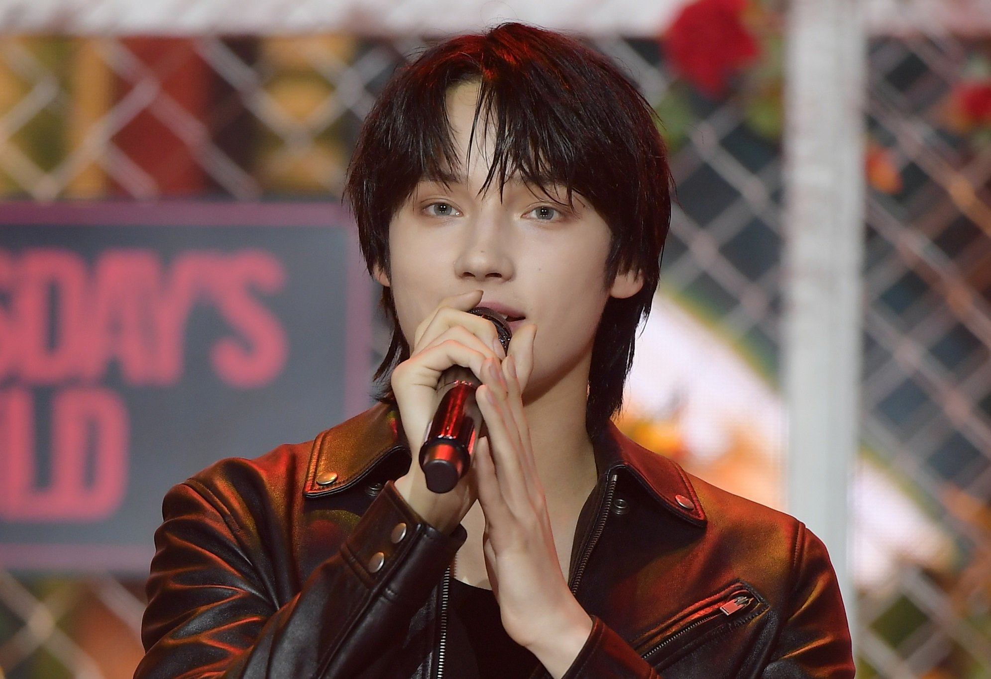 Huening Kai of TXT at the band's media showcase for 'minisode 2: Thursday's Child'