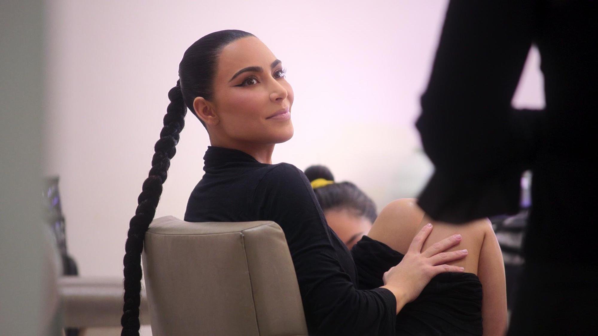 'The Kardashians' Episode 7 recap of "Where I've Been and Where I Wanna Go' features Kim Kardashian preparing for a photo shoot, seen here in a production still.
