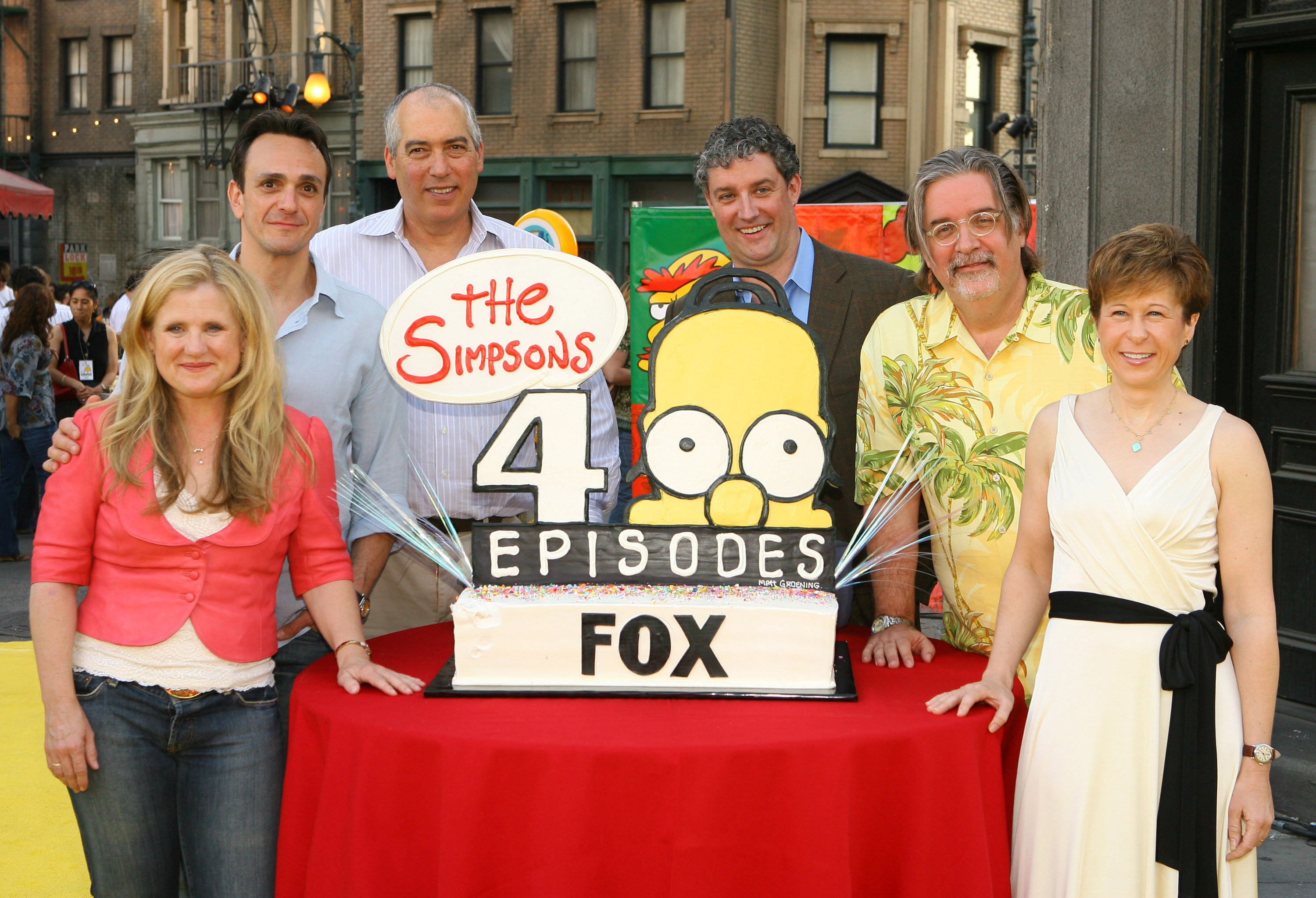 'The Simpsons' creator Matt Groening and the cast celebrate the show's 400th episode.