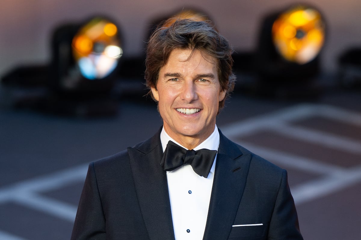 Tom Cruise smiling