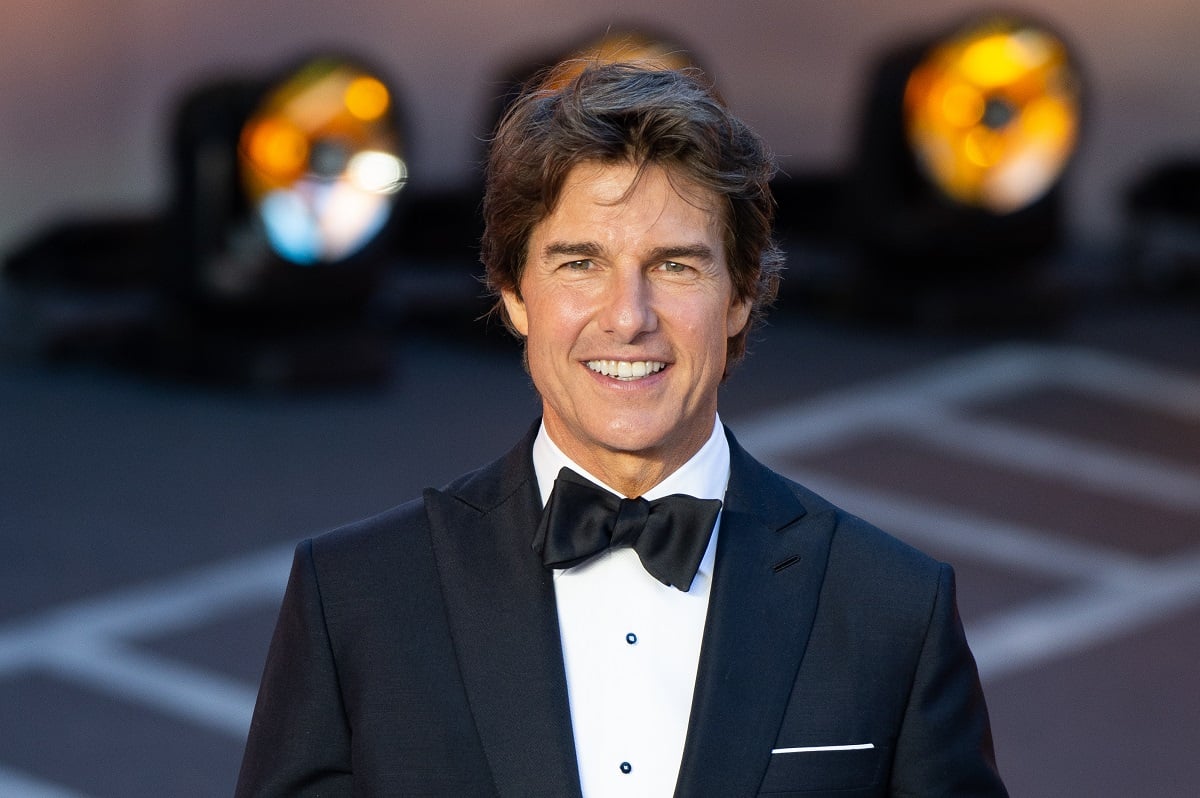 Tom Cruise., who owns a Florida penthouse near Scientology headquarters, at the Royal Performance of 'Top Gun: Maverick' in London
