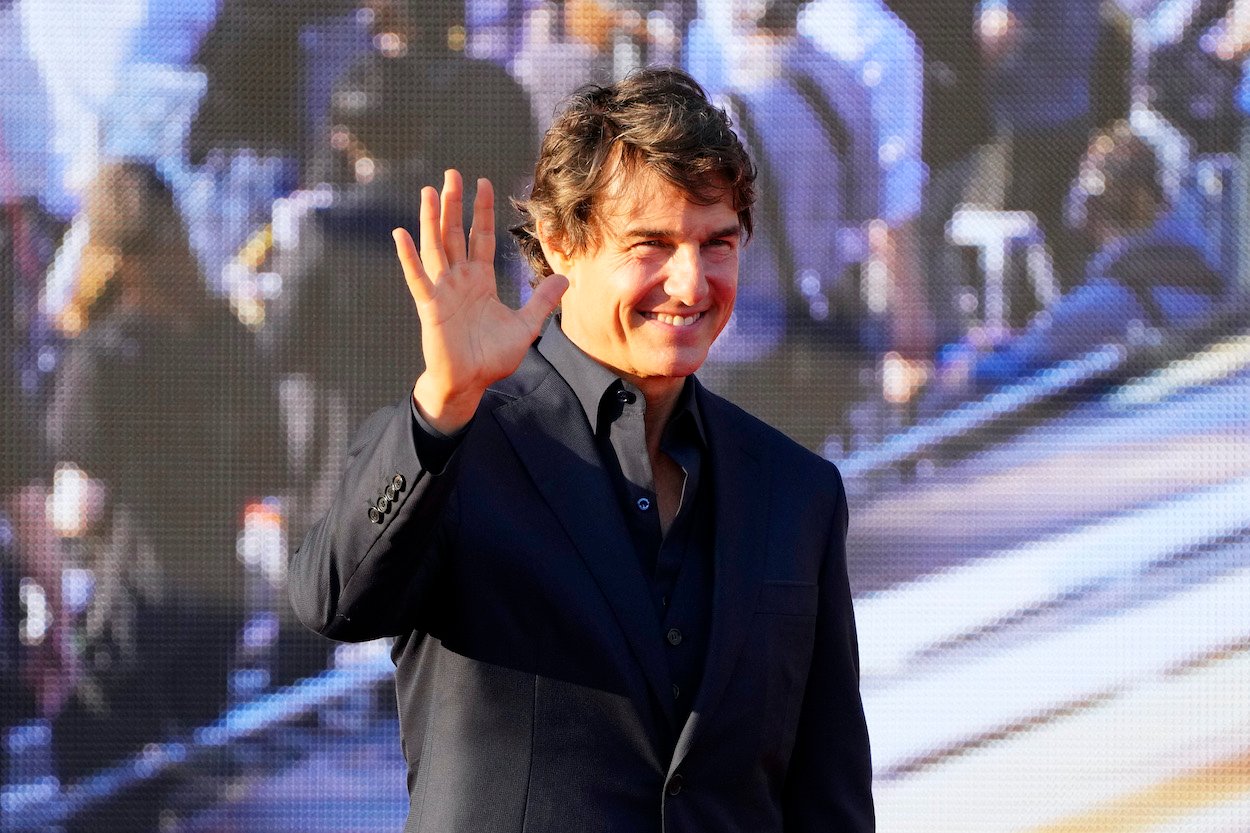 Tom Cruise attends the Japanese premiere of 'Top Gun: Maverick' in May 2022. 'Maverick' started strong with a record-breaking opening weekend, but not all Cruise movies are so lucky.