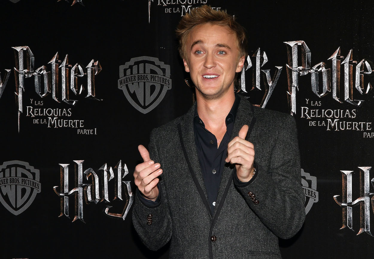Tom Felton attends the premiere of 'Harry Potter and the Deathly Hallows: Part 1' in Mexico City in 2010. In 2022, Felton revealed the childhood side effect of playing Draco Malfoy in the 'Potter' movies.