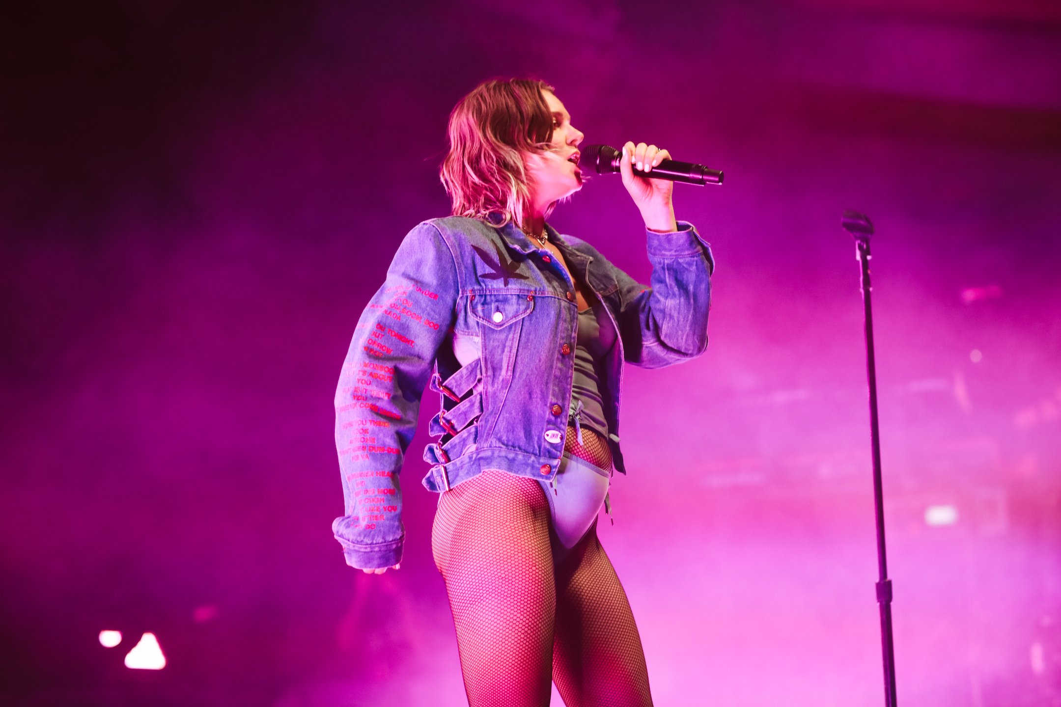 Tove Lo performs at the Hollywood Palladium