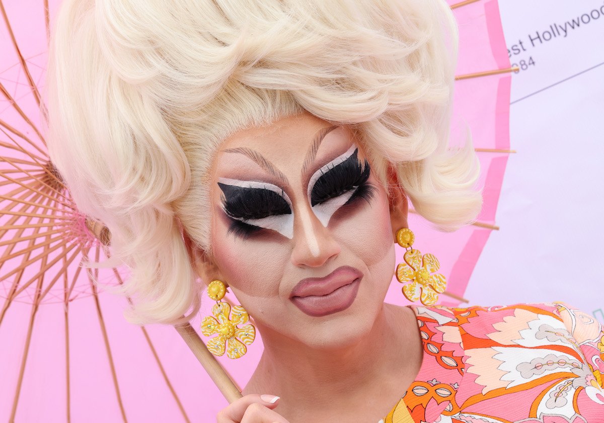 Close up of Trixie Mattel, star of the new series 'Trixie Motel' streaming on discovery+ in June 2022