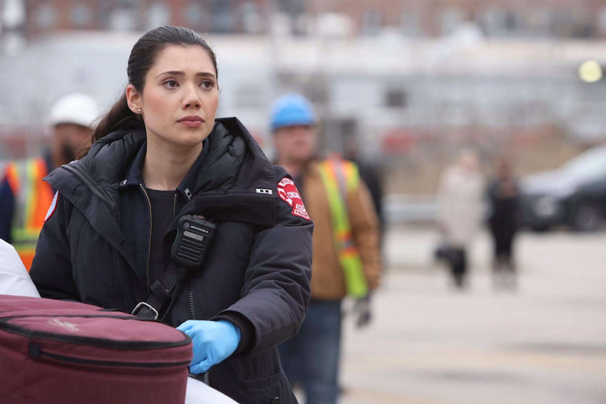 Violet in 'Chicago Fire' Season 10 Episode 20