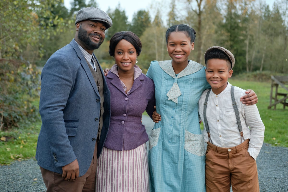 Members of the Canfield family in 'When Calls the Heart' Season 9