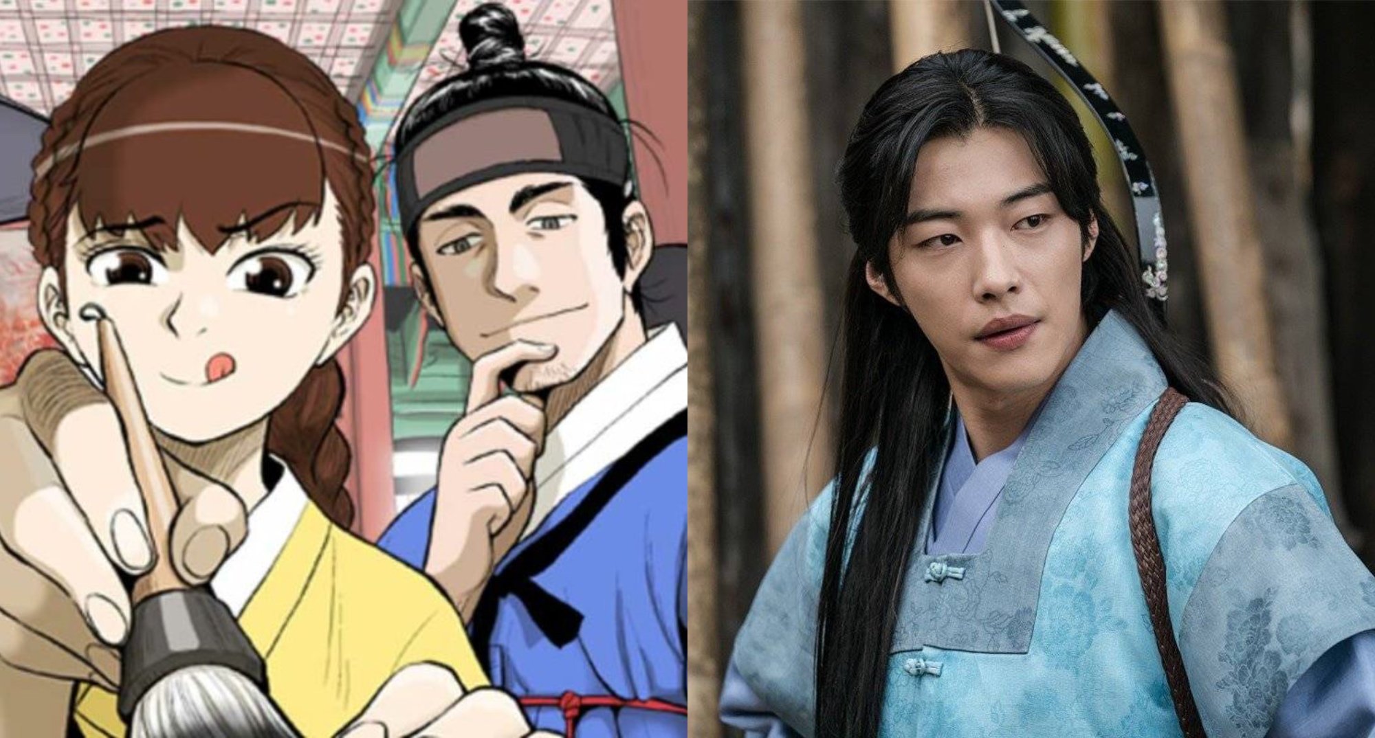 Woo Do-hwan for 'Joseon Lawyer' webtoon K-drama