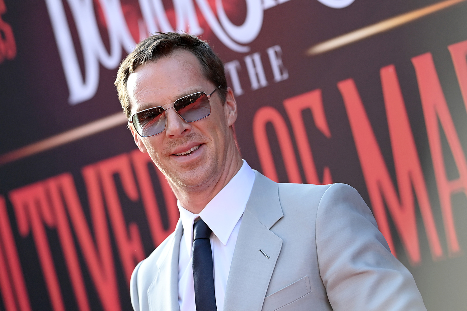 Benedict Cumberbatch, who recently spoke about a villain role he turned down in the MCU, attends the Doctor Strange in the Multiverse of Madness LA premiere