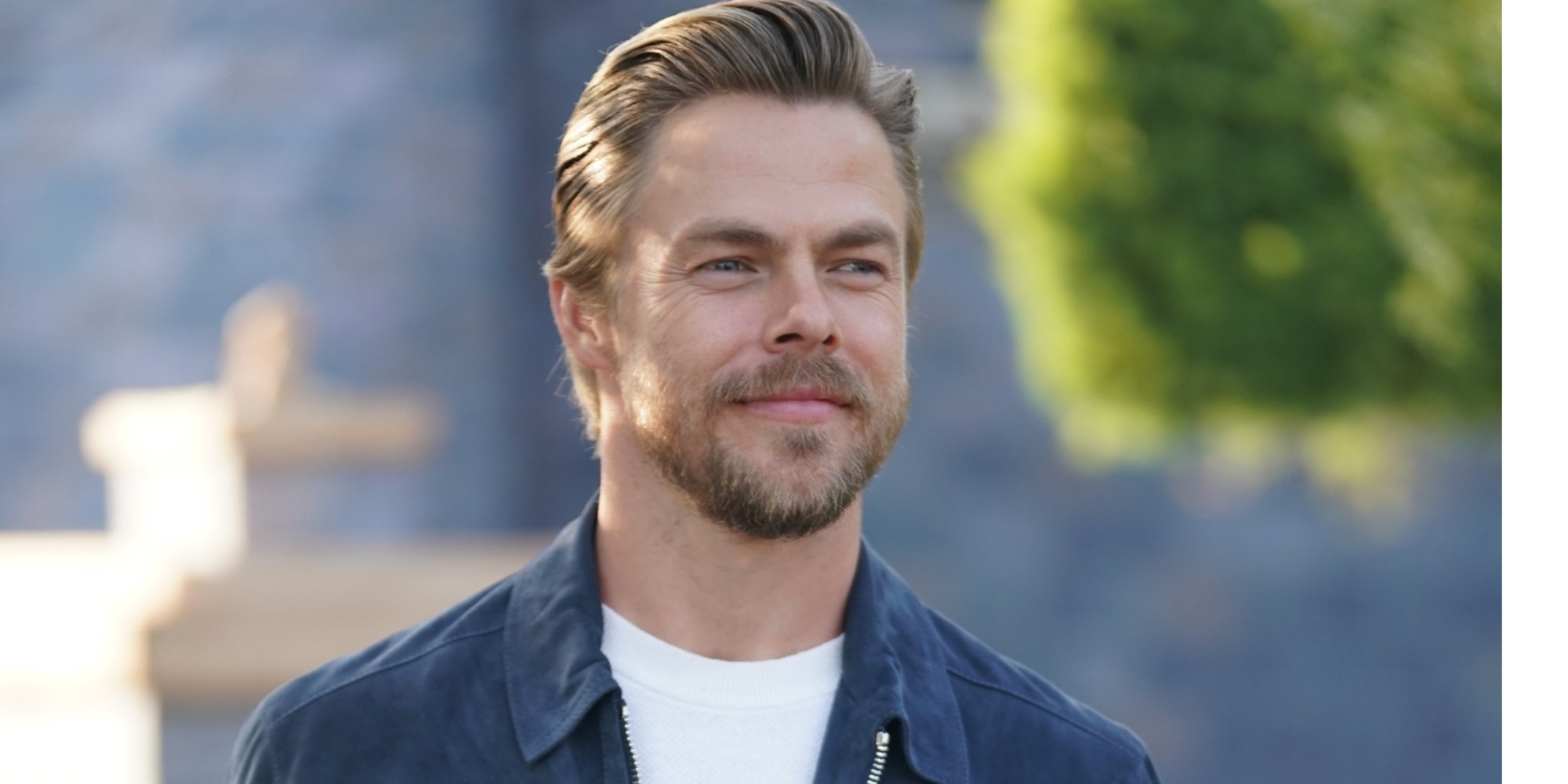 Derek Hough poses for photographers ahead of season 31 of 'Dancing With the Stars.'