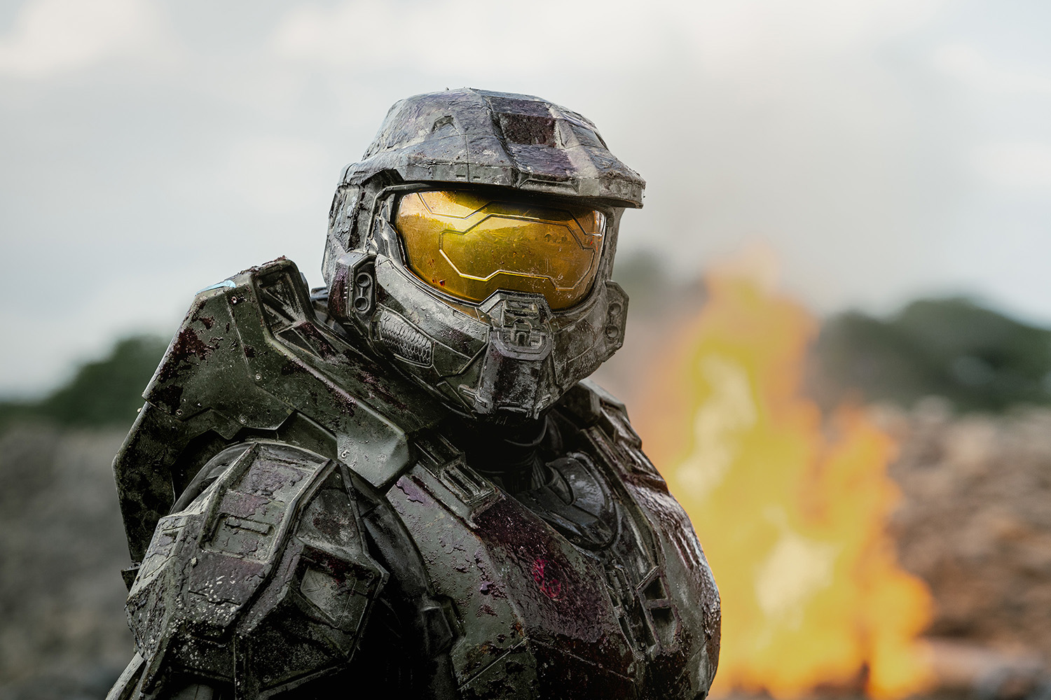 Pablo Schreiber as Master Chief in Halo, which received criticism from the game's co-creator Marcus Lehto