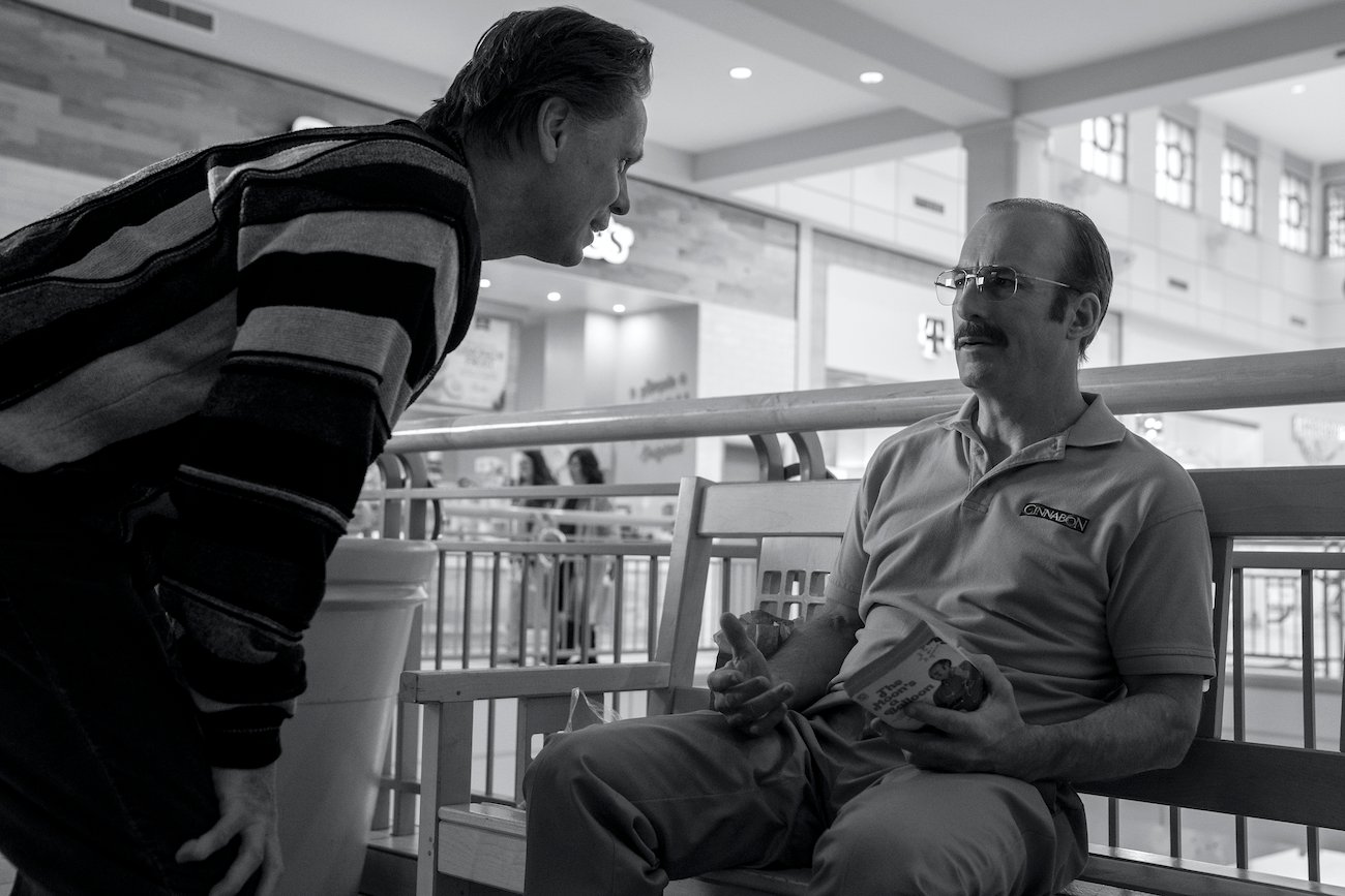 Jeff (Don Harvey) confronts Gene Takavic (Bob Odenkirk) in season 5 of 'Better Call Saul'