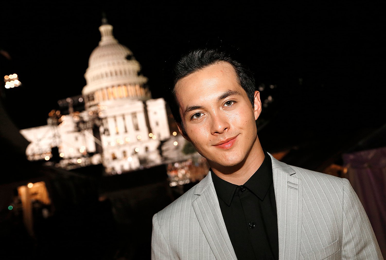 American Idol Season 17 winner Laine Hardy attends A Capitol Fourth in 2019