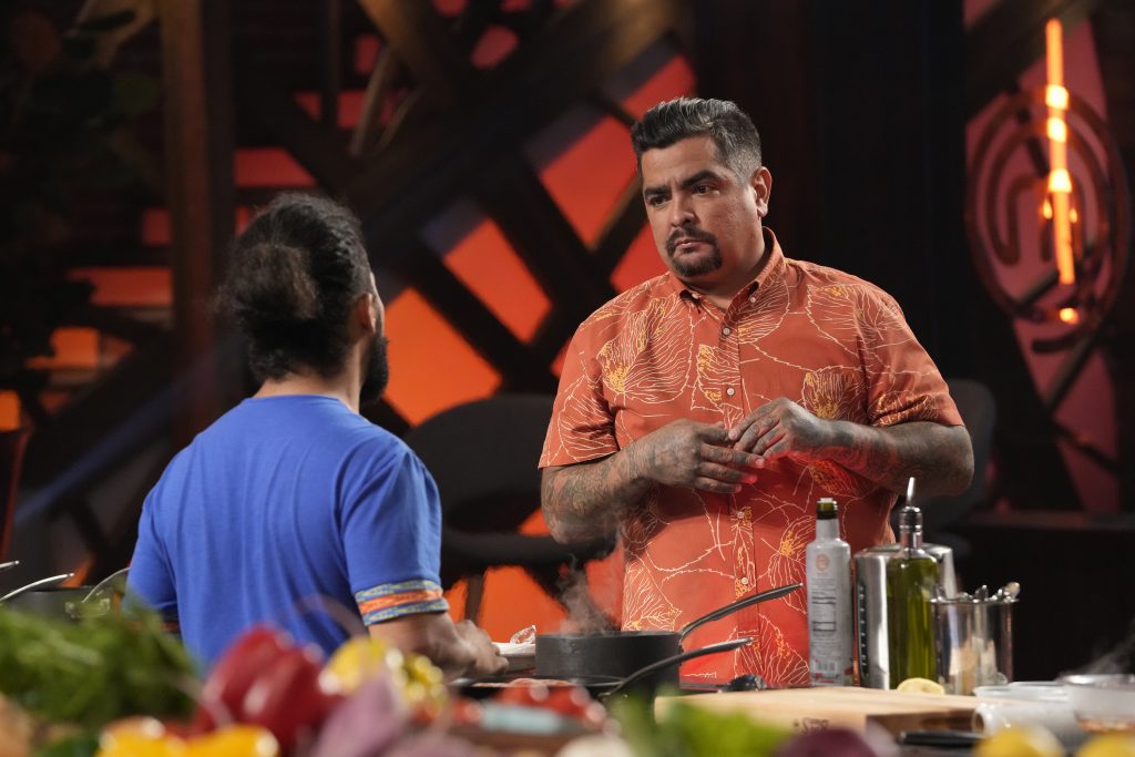 Chef Aaron Sanchez of 'MasterChef: Back to Win' 